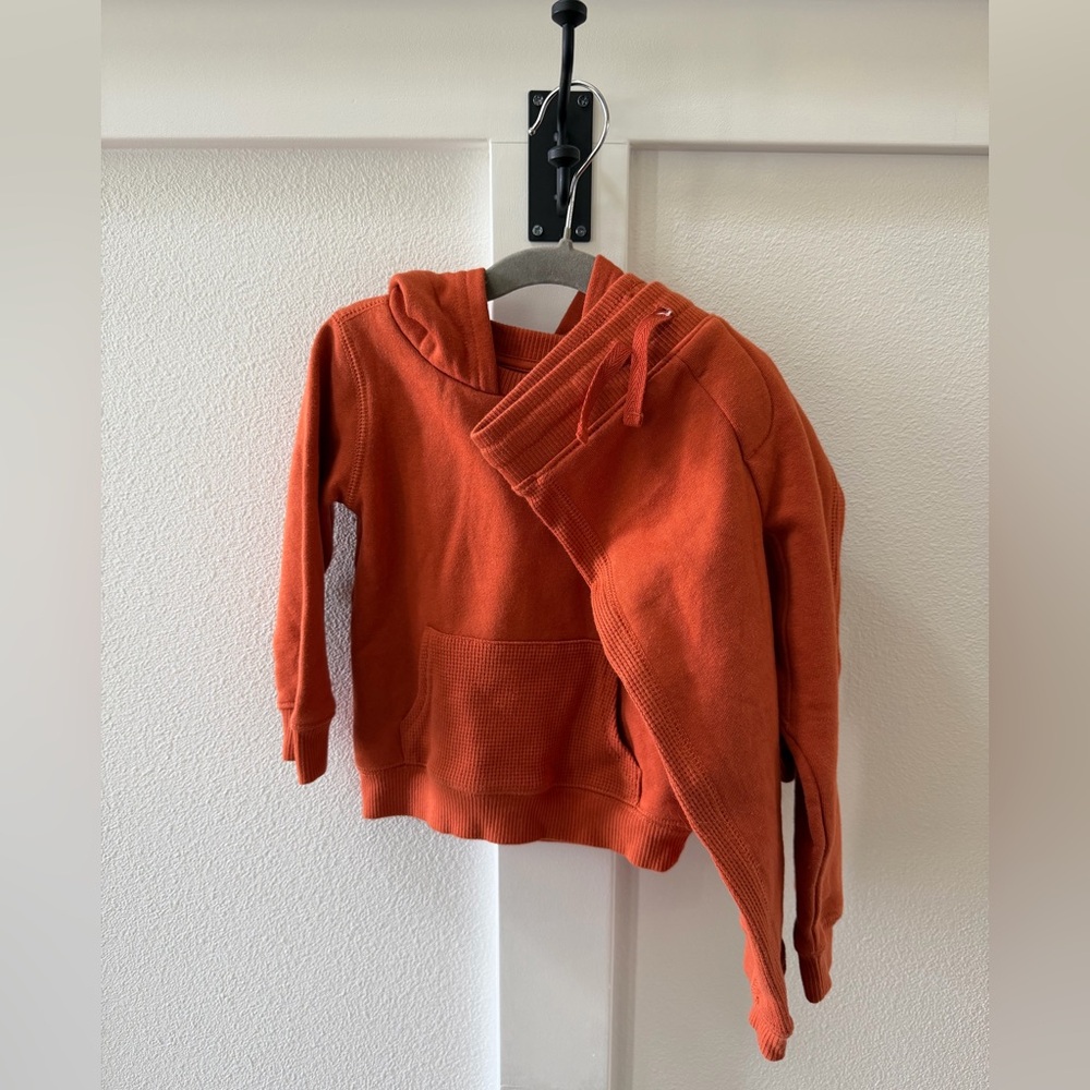 Wonder Nation Burnt Orange Sweatshirt and Joggers for Toddler